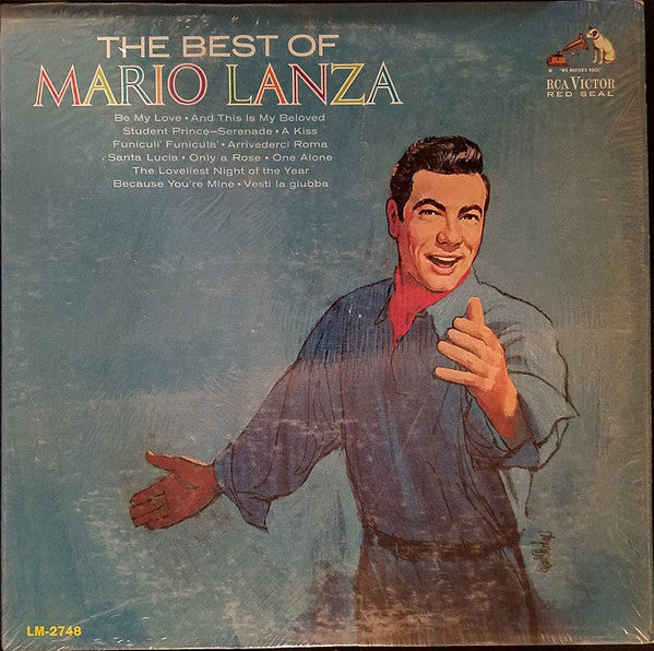 Mario Lanza : The Best Of Mario Lanza (LP, Comp, Mono)