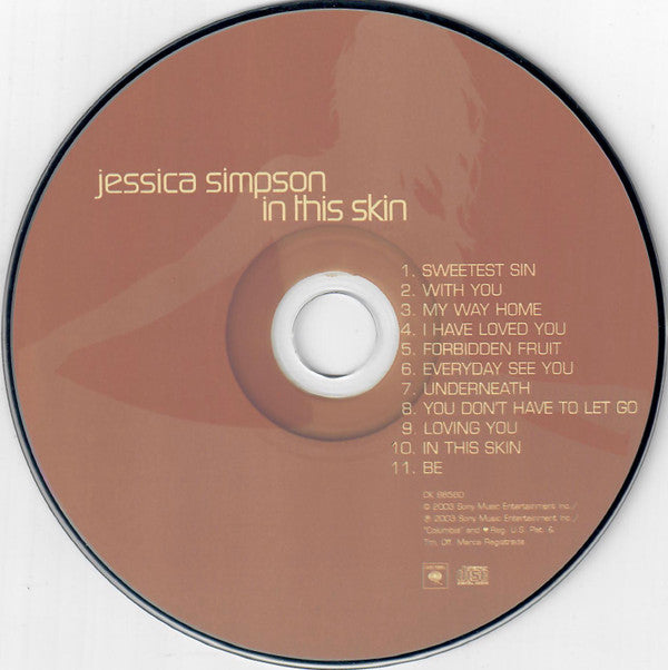 Jessica Simpson : In This Skin (CD, Album, Enh)