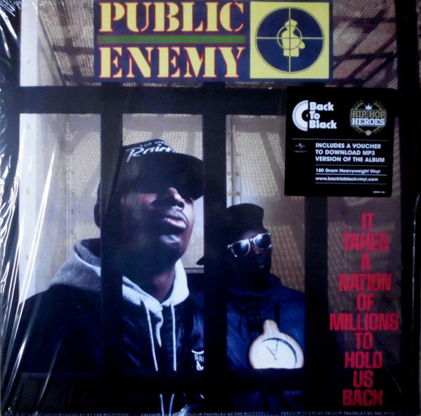Public Enemy : It Takes A Nation Of Millions To Hold Us Back (LP, Album, RE, 180)