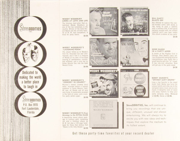 Woody Woodbury : Laughing Room (LP, Album)