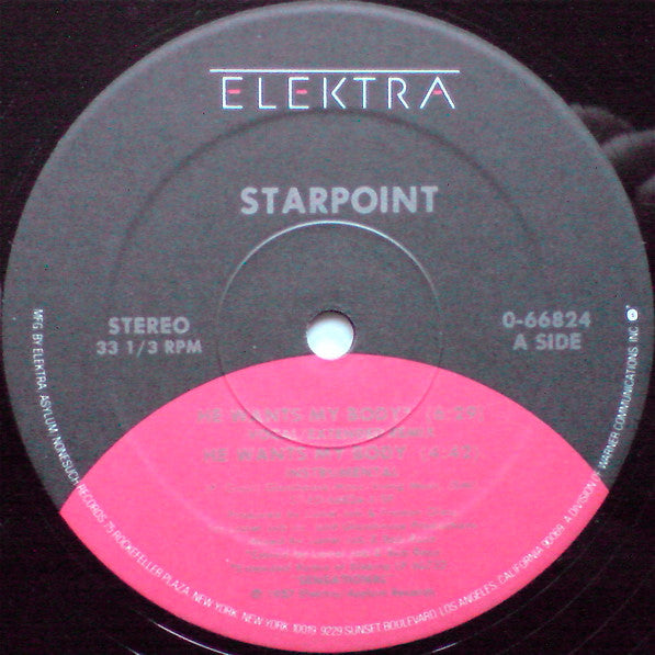 Starpoint : He Wants My Body (12")