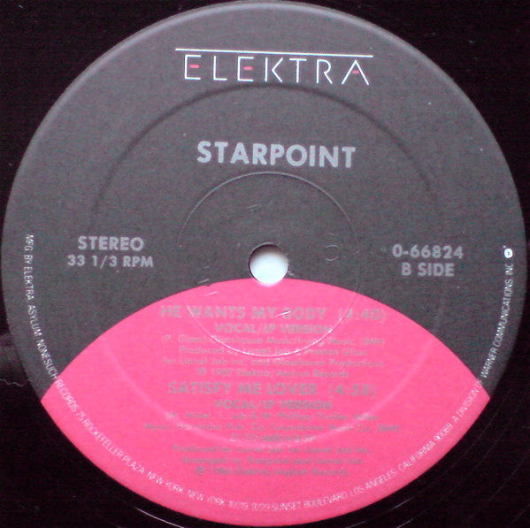 Starpoint : He Wants My Body (12")