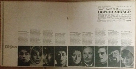 Maurice Jarre : Doctor Zhivago (Original Sound Track Album) (LP, Album, Gat)