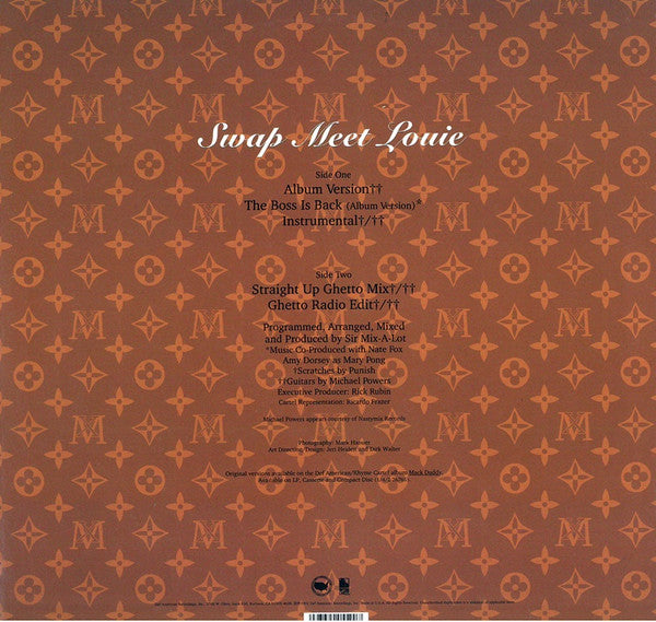 Sir Mix-A-Lot : Swap Meet Louie (12")