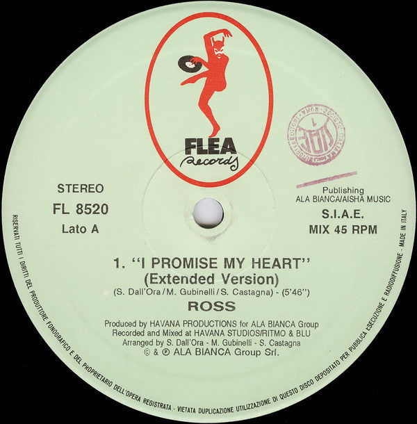 Ross : I Promise My Heart (12")