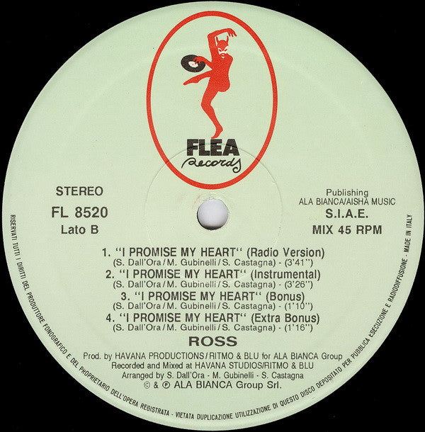 Ross : I Promise My Heart (12")