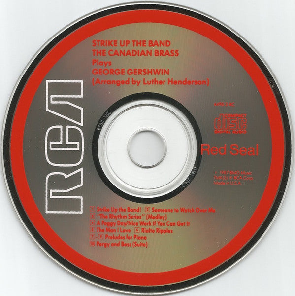 George Gershwin, The Canadian Brass : Strike Up The Band (The Canadian Brass Plays George Gershwin) (CD)