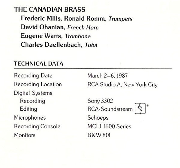 George Gershwin, The Canadian Brass : Strike Up The Band (The Canadian Brass Plays George Gershwin) (CD)