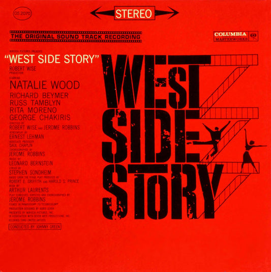 Leonard Bernstein : West Side Story (The Original Sound Track Recording) (LP, Album, Gat)