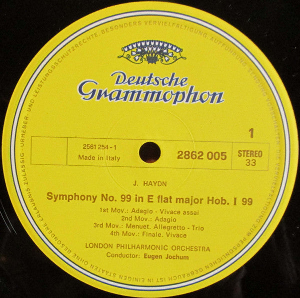 Joseph Haydn - London Philharmonic Orchestra, Eugen Jochum : Symphonies 99-104 (3xLP, Album + Box)
