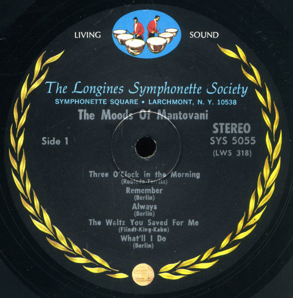 Mantovani : The Moods Of Mantovani (LP, Comp)