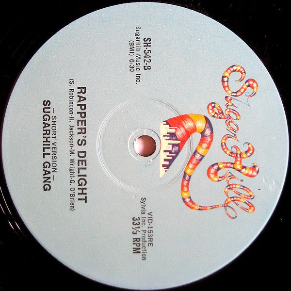 Sugarhill Gang : Rapper's Delight (12", Single, Rai)