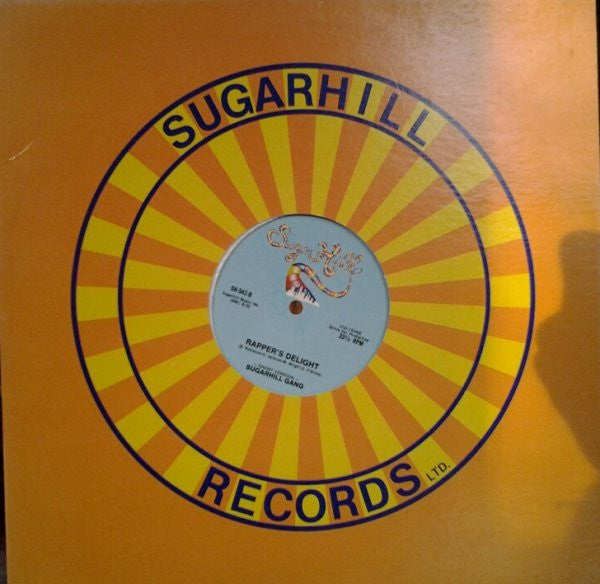 Sugarhill Gang : Rapper's Delight (12", Single, Rai)