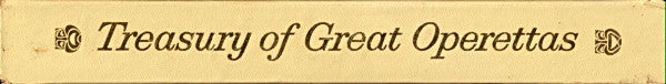 Various : Treasury Of Great Operettas (9xLP, Mono + Box, Comp)