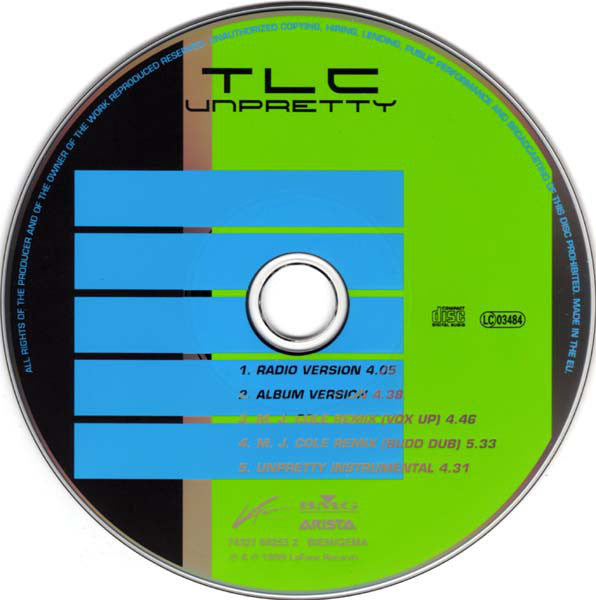 TLC : Unpretty (CD, Maxi)