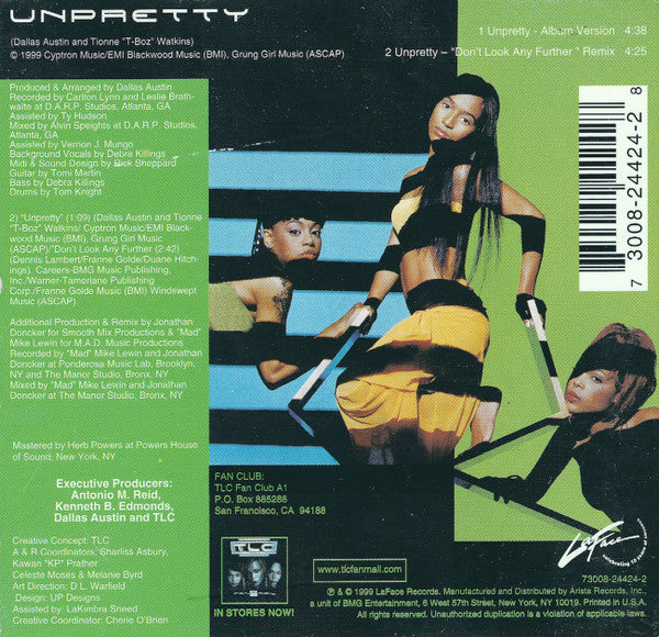 TLC : Unpretty (CD, Single)