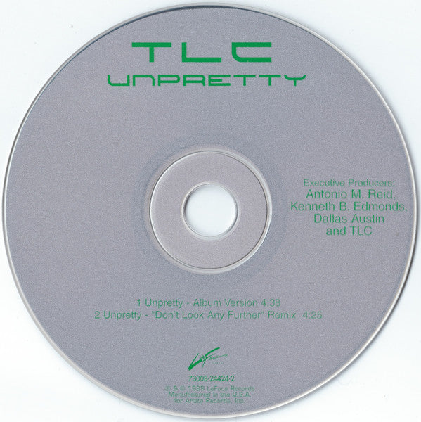 TLC : Unpretty (CD, Single)
