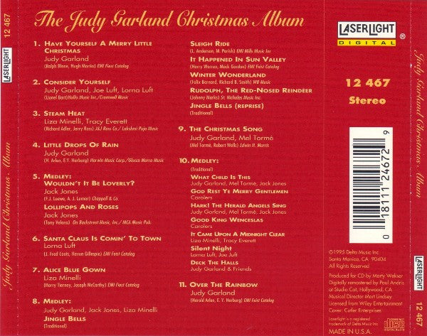 Judy Garland : The Judy Garland Christmas Album (CD, Comp)