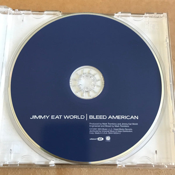 Jimmy Eat World : Bleed American (CD, Album, Enh)