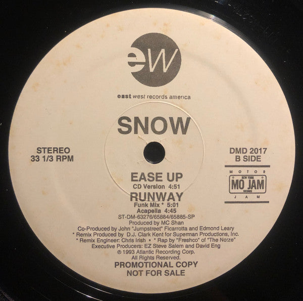 Snow (2) : Runway (12", Promo)