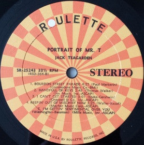 Jack Teagarden : A Portrait Of Mr. T (LP, Album)