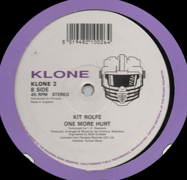 Kit Rolfe : S.O.S. / One More Hurt (12")