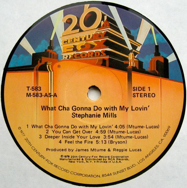 Stephanie Mills : What Cha Gonna Do With My Lovin' (LP, Album, Ind)