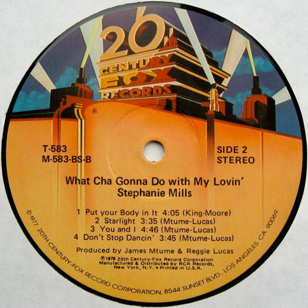 Stephanie Mills : What Cha Gonna Do With My Lovin' (LP, Album, Ind)