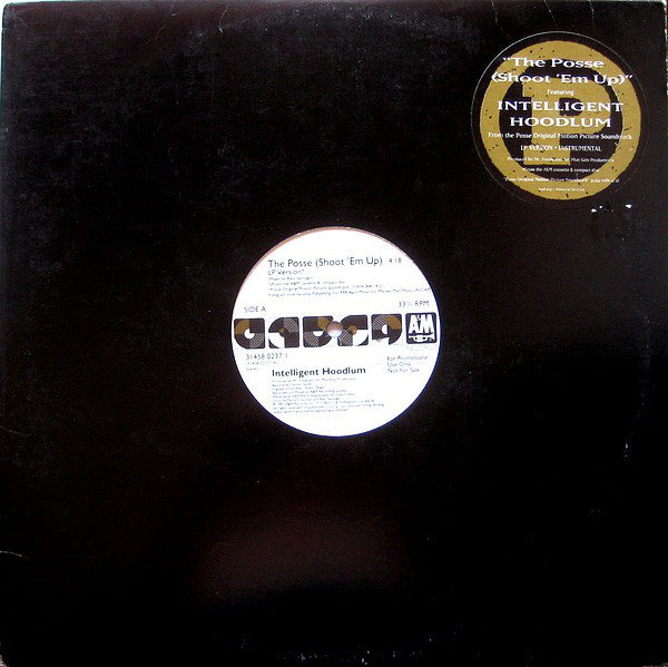 Intelligent Hoodlum : The Posse (Shoot 'Em Up) (12", Single, Promo)