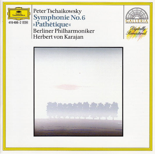 Pyotr Ilyich Tchaikovsky, Berliner Philharmoniker, Herbert von Karajan : Symphonie No. 6 »Pathétique« (CD, RE, RM)