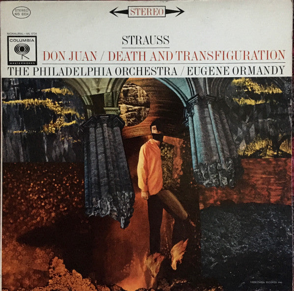 Richard Strauss, The Philadelphia Orchestra, Eugene Ormandy :  Don Juan / Death And Transfiguration (LP, Album)