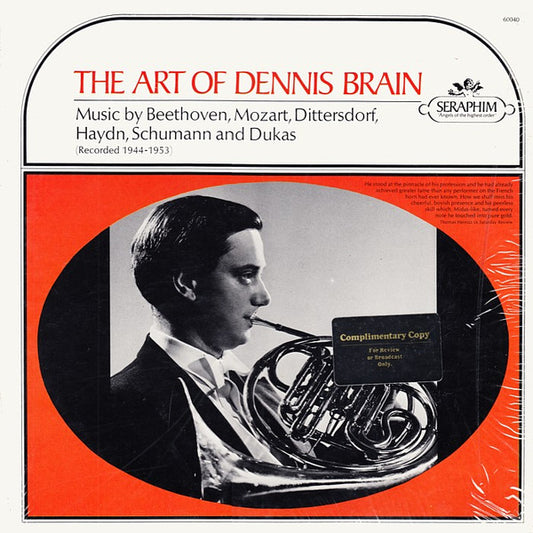 Dennis Brain : The Art Of Dennis Brain (LP, Album, Comp, Mono)