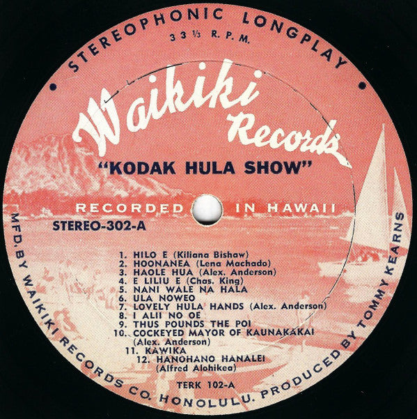 Unknown Artist : Kodak Hula Show (LP, RE)