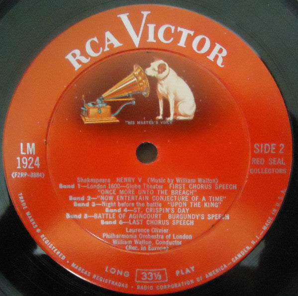 Laurence Olivier : In Scenes From Shakespeare's Hamlet And Henry V (LP, Album)