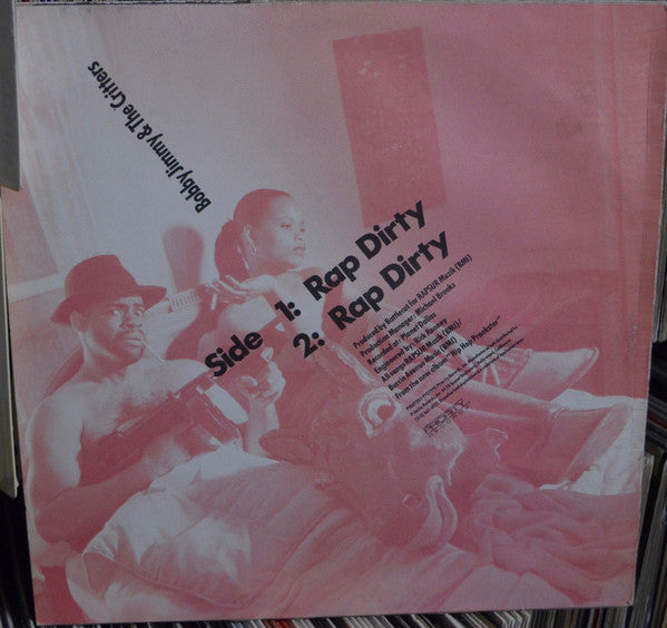 Bobby Jimmy And The Critters : Rap Dirty (12", Maxi, Promo)