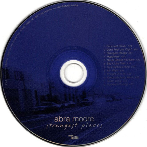 Abra Moore : Strangest Places (CD, Album)