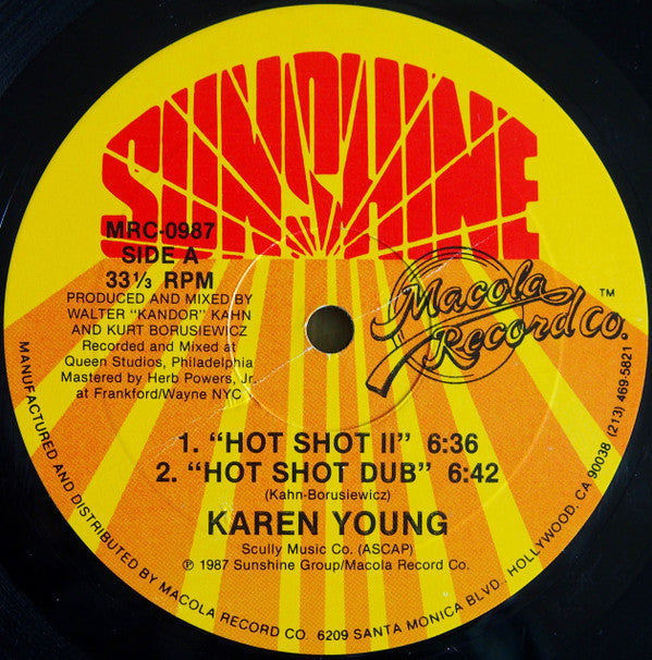 Karen Young : Hot Shot (12")