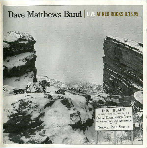 Dave Matthews Band : Live At Red Rocks 8.15.95 (2xCD, Album)