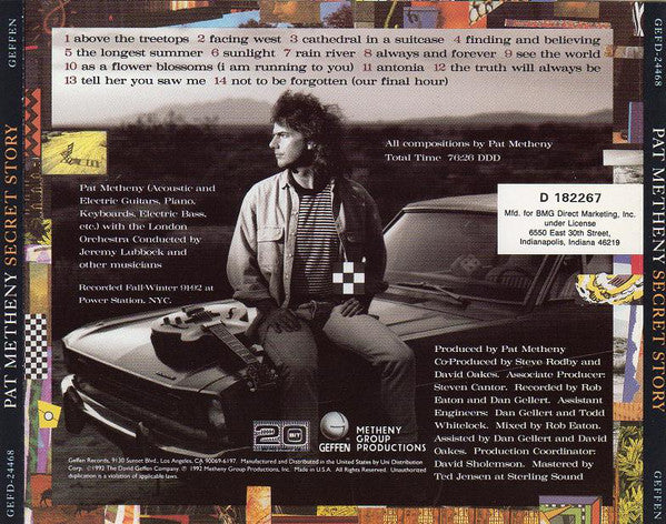 Pat Metheny : Secret Story (CD, Album, Club)