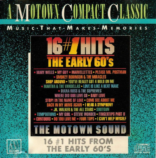 Various : 16 #1 Hits From The Early 60's (CD, Comp, RE)