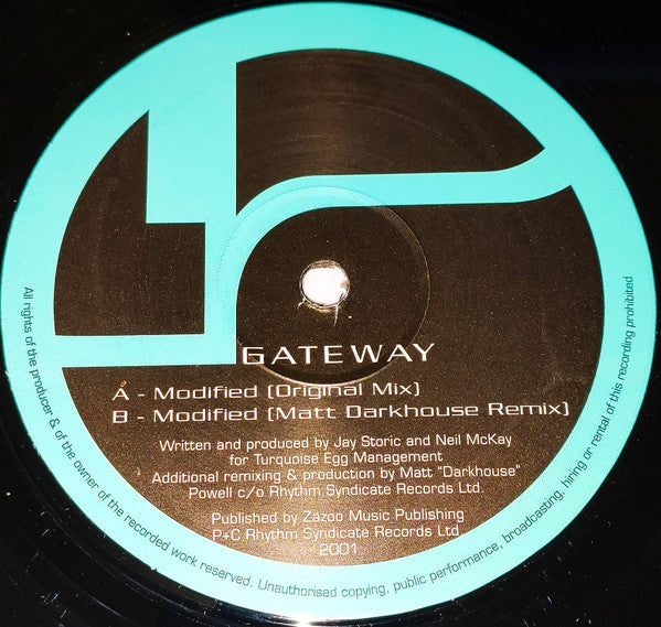 Gateway (11) : Modified (12")