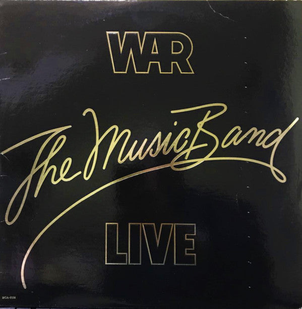 War : The Music Band Live (LP, Album, Glo)