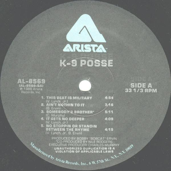K-9 Posse : K-9 Posse (LP, Album)