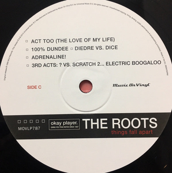 The Roots : Things Fall Apart (2xLP, Album, RE, 180)