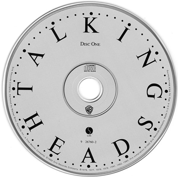 Talking Heads : Popular Favorites 1976-1992 - Sand In The Vaseline (2xCD, Comp, RM)