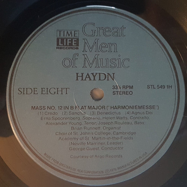 Joseph Haydn : Great Men Of Music (4xLP, Comp + Box)