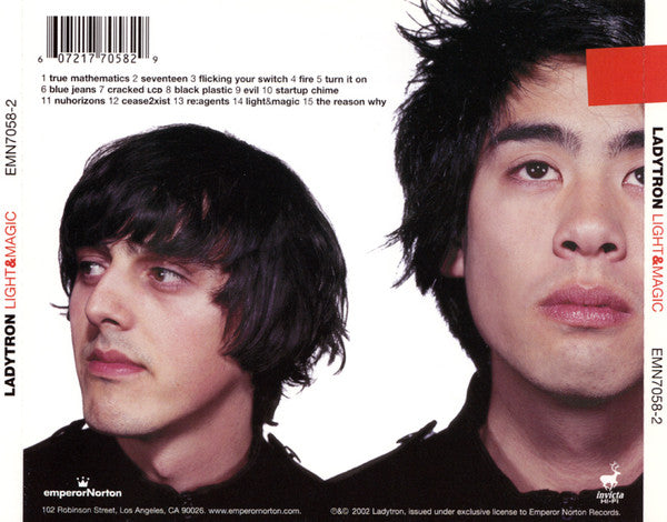 Ladytron : Light & Magic (CD, Album)
