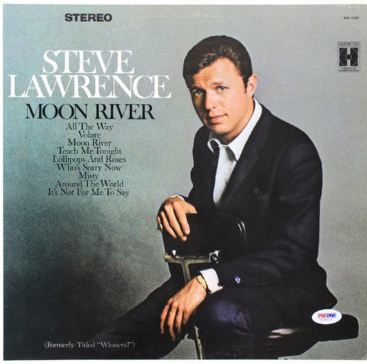 Steve Lawrence (2) : Moon River (LP, Album, RE)