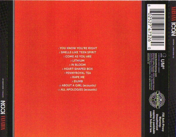 Nirvana : Icon (CD, Comp)