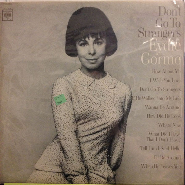 Eydie Gormé : Don't Go To Strangers (LP, Album, Mono)